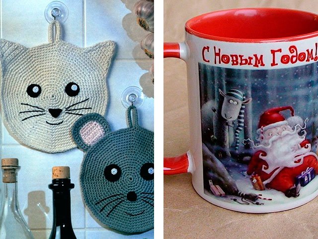 An original gift for the New Year: mom, woman