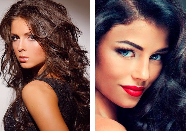 Brunette and brown-haired what is this hair color?