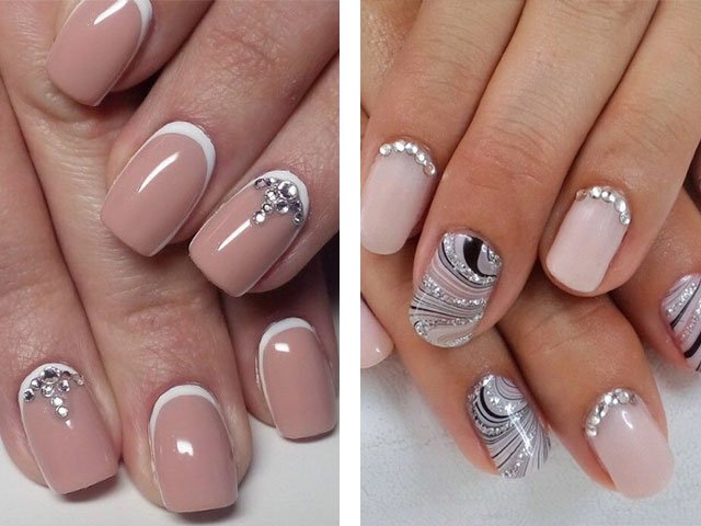 Photo ideas of manicure for short nails