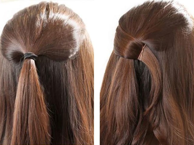 Do-it-yourself hairstyles for long medium and short hair