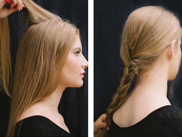 Do-it-yourself hairstyles for long medium and short hair