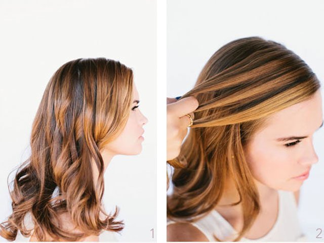 Do-it-yourself hairstyles for long medium and short hair