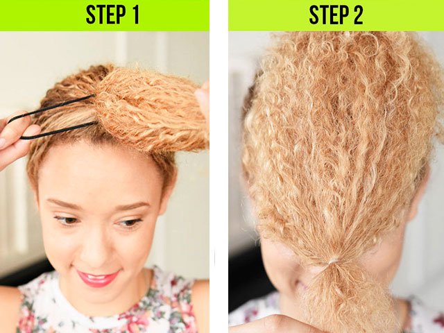 Do-it-yourself hairstyles for long medium and short hair