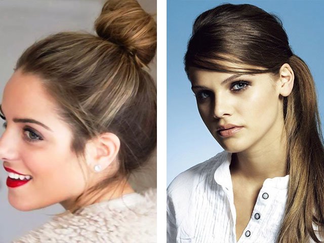 Do-it-yourself hairstyles for long medium and short hair