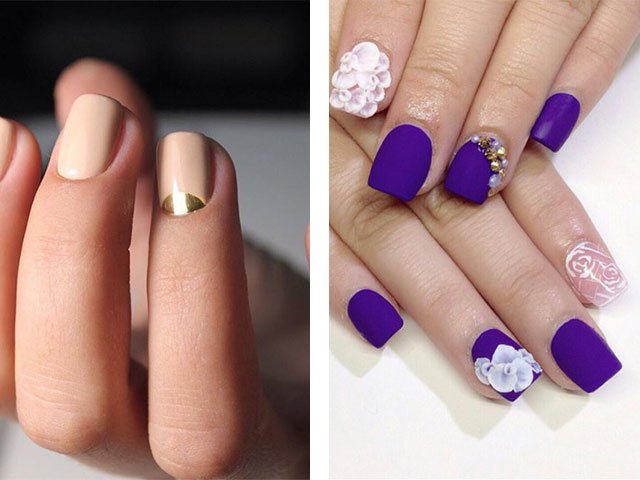 Manicure for short nails: photo, design (2018)