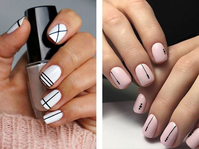 Manicure for short nails: photo, design (2018)