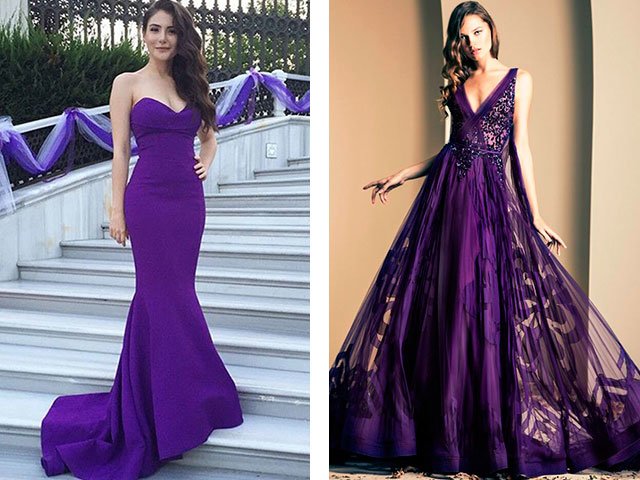 Purple or lilac dress for all occasions