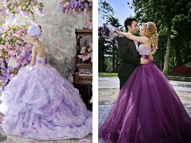 Purple or lilac dress for all occasions