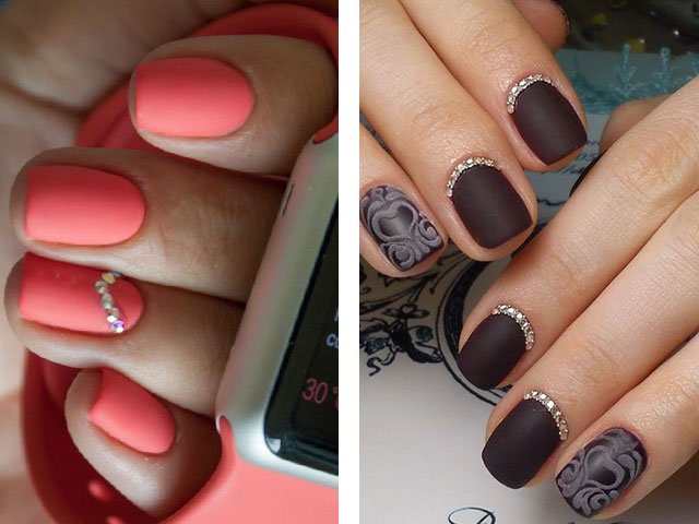Manicure for short nails: photo, design (2018)