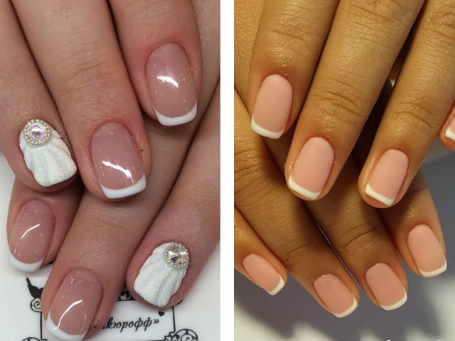 Manicure for short nails: photo, design (2018)