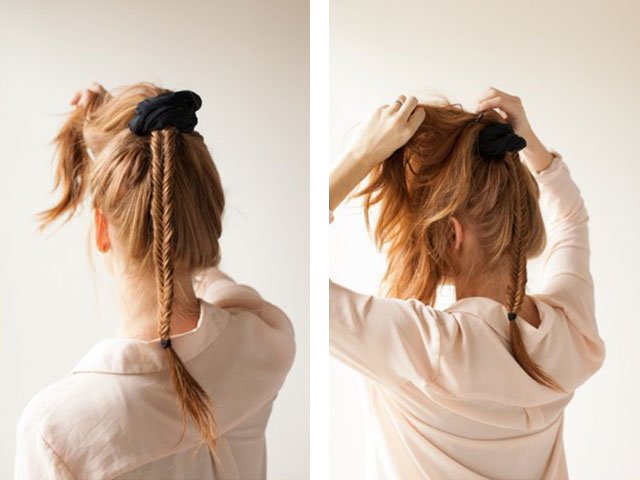 Do-it-yourself hairstyles for long medium and short hair