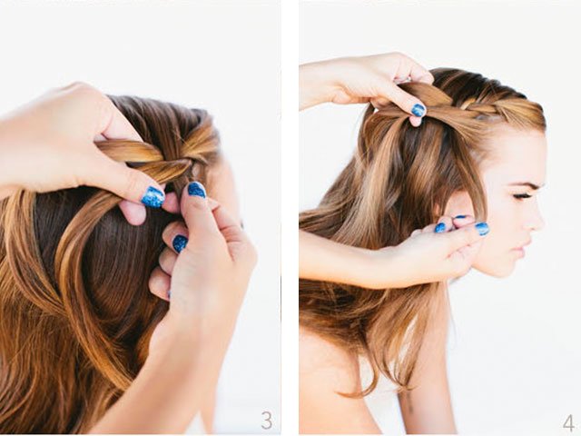 Do-it-yourself hairstyles for long medium and short hair