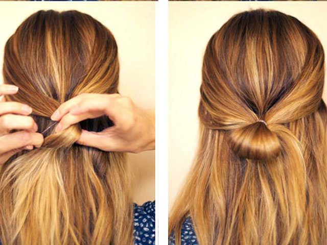 Do-it-yourself hairstyles for long medium and short hair