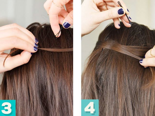 Do-it-yourself hairstyles for long medium and short hair