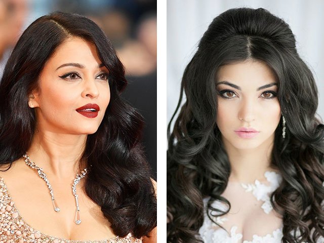 Beautiful hair color for brown eyes: trends, ideas, photos