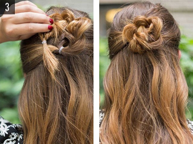 Weaving beautiful braids for girls for different hair lengths