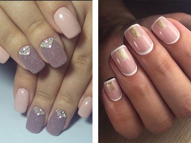 Manicure for short nails: photo, design (2018)