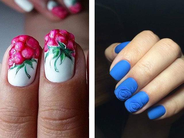 Manicure for short nails: photo, design (2018)