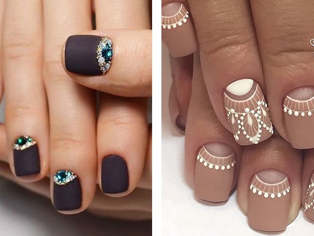 Manicure for short nails: photo, design (2018)