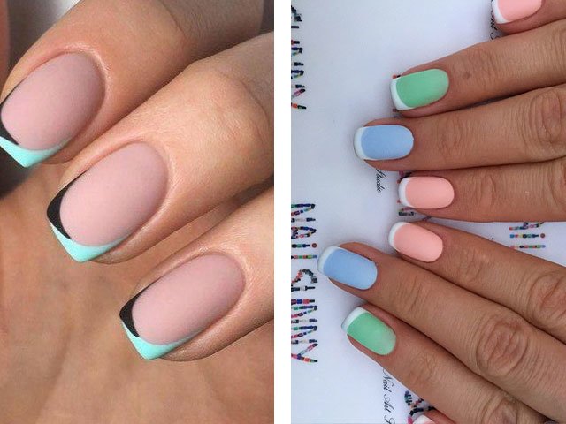 Matte nails: design in the photo (2018)