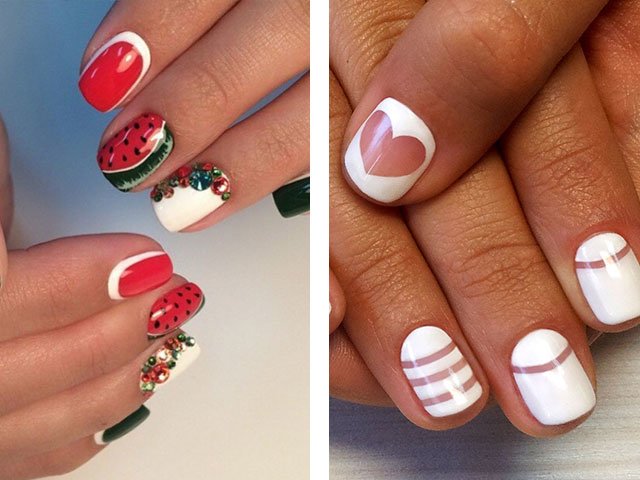 Manicure for short nails: photo, design (2018)