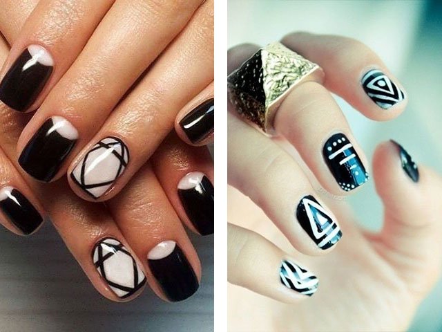 Manicure for short nails: photo, design (2018)