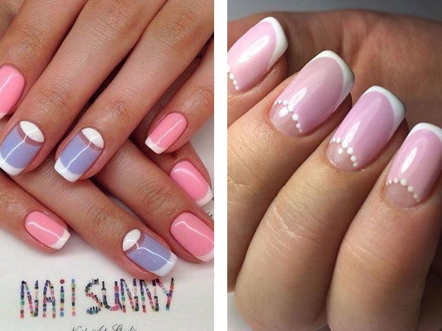 Manicure for short nails: photo, design (2018)