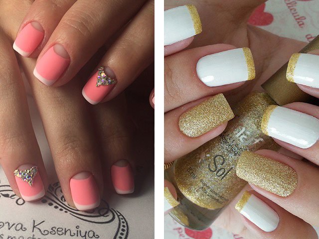 Manicure for short nails: photo, design (2018)