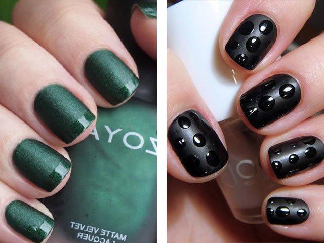 Matte nails: design in the photo (2018)