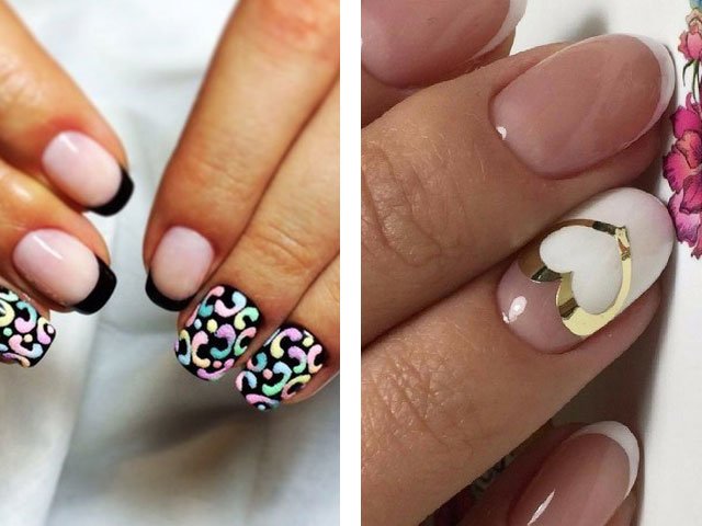 Photo ideas of manicure for short nails