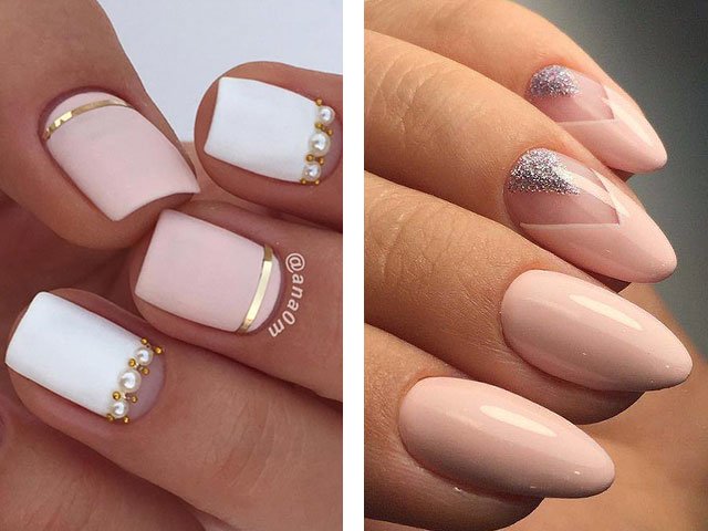 Photo ideas of manicure for short nails