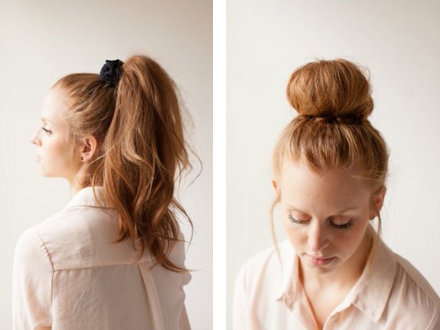Do-it-yourself hairstyles for long medium and short hair