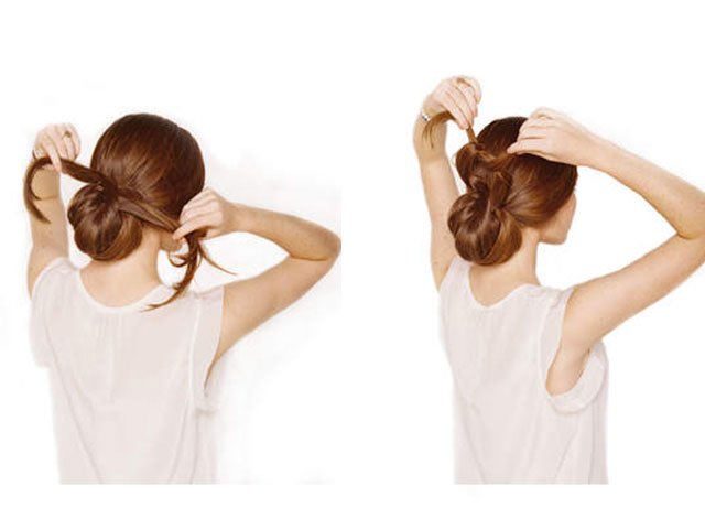 Do-it-yourself hairstyles for long medium and short hair