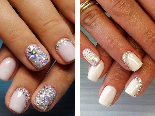 Photo ideas of manicure for short nails