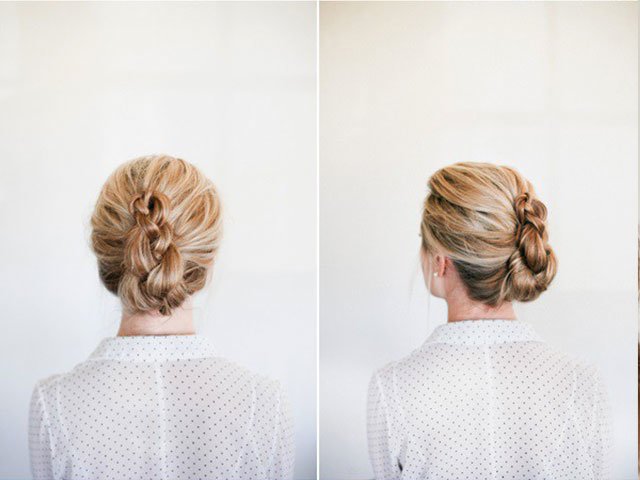 Do-it-yourself hairstyles for long medium and short hair