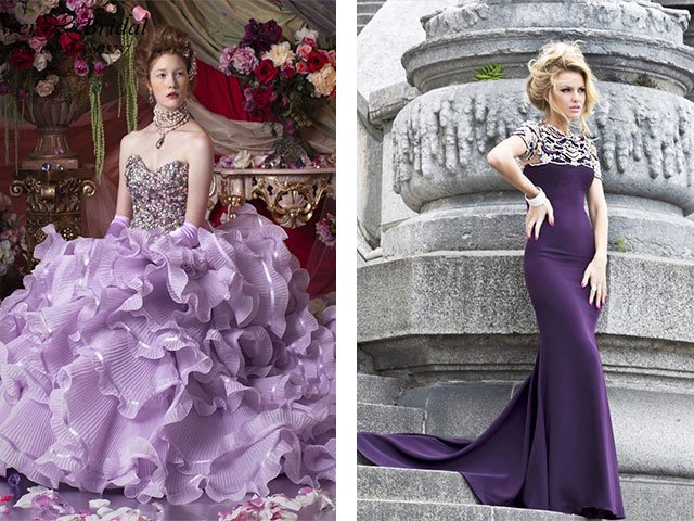 Purple or lilac dress for all occasions
