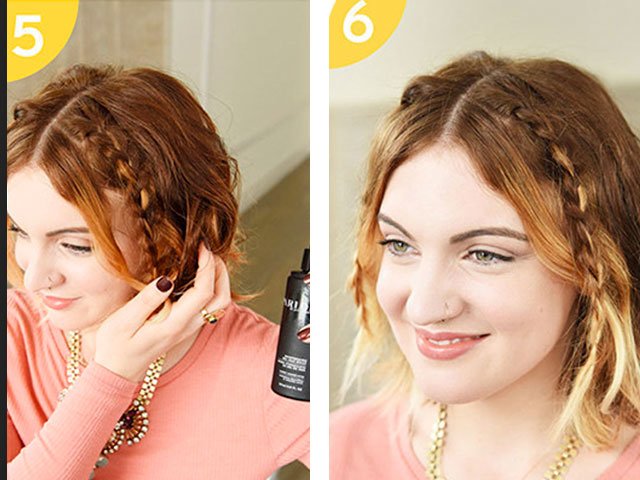 Do-it-yourself hairstyles for long medium and short hair