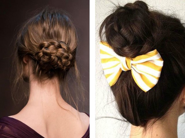 Do-it-yourself hairstyles for long medium and short hair