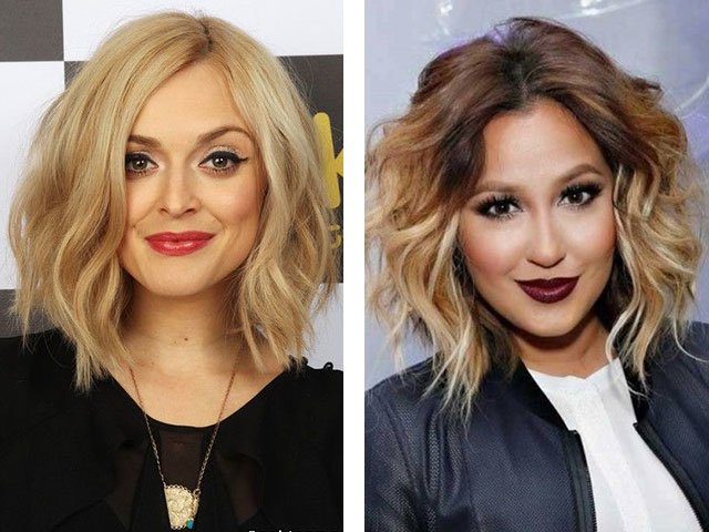 Laying on long medium and short hair at home