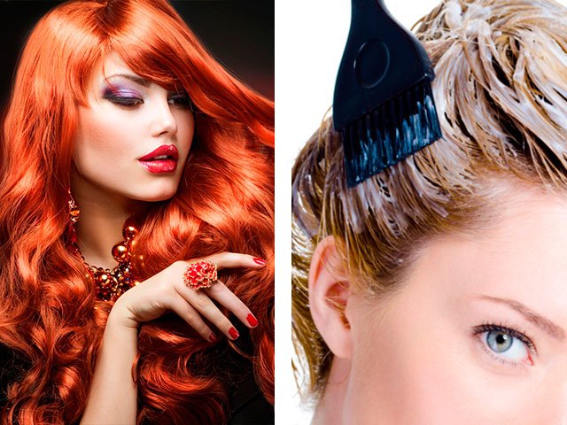 Who is suitable for red hair and how to repaint at home