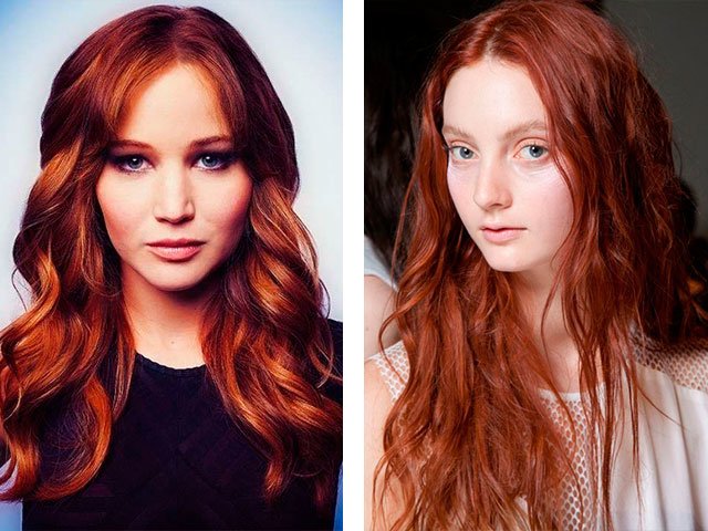 Who is suitable for red hair and how to repaint at home