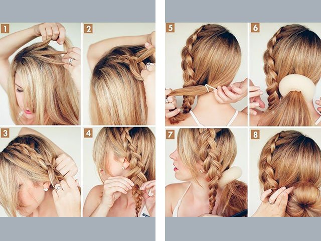Hairstyles for hair to shoulders at home photo and video step by step