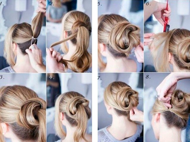 Hairstyles for hair to shoulders at home photo and video step by step