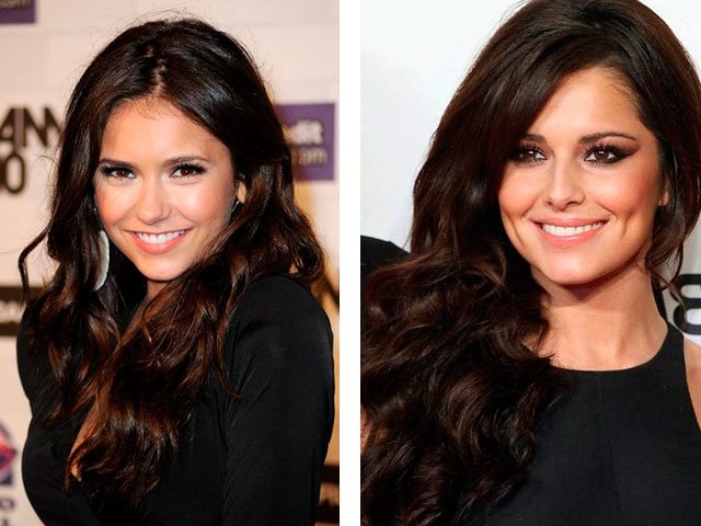 Beautiful brown hair color photo