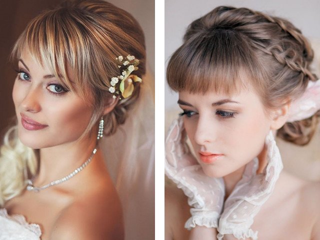 Beautiful wedding hairstyles for medium hair