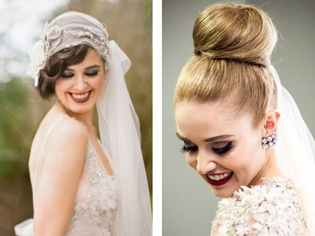 Beautiful wedding hairstyles for medium hair