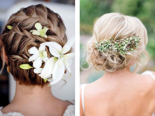 Beautiful wedding hairstyles for medium hair