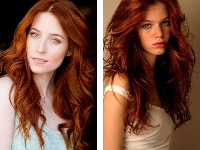 Who is suitable for red hair and how to repaint at home