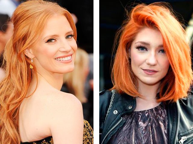 Who is suitable for red hair and how to repaint at home
