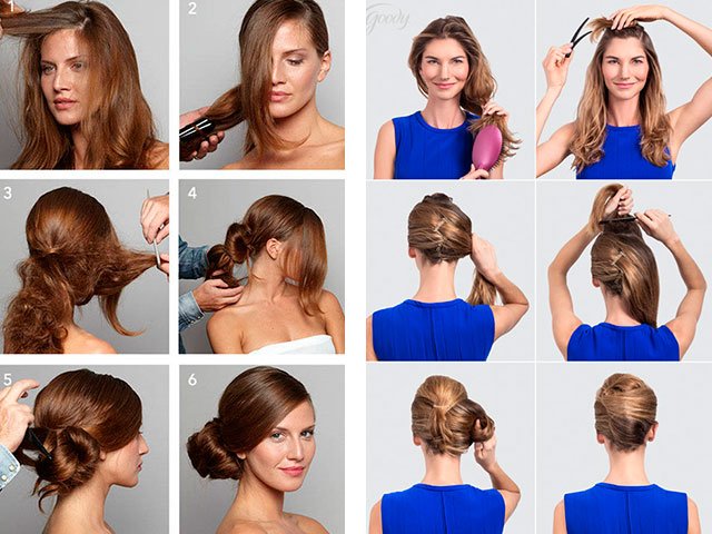 Hairstyles for hair to shoulders at home photo and video step by step